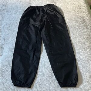 Body Wrappers Black Nylon Pants, Size 8-10